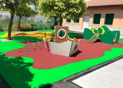 Instalacion parque infantil burgos manufacturas deportivas